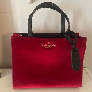 Kate Spade Thompson Street Velvet Bag